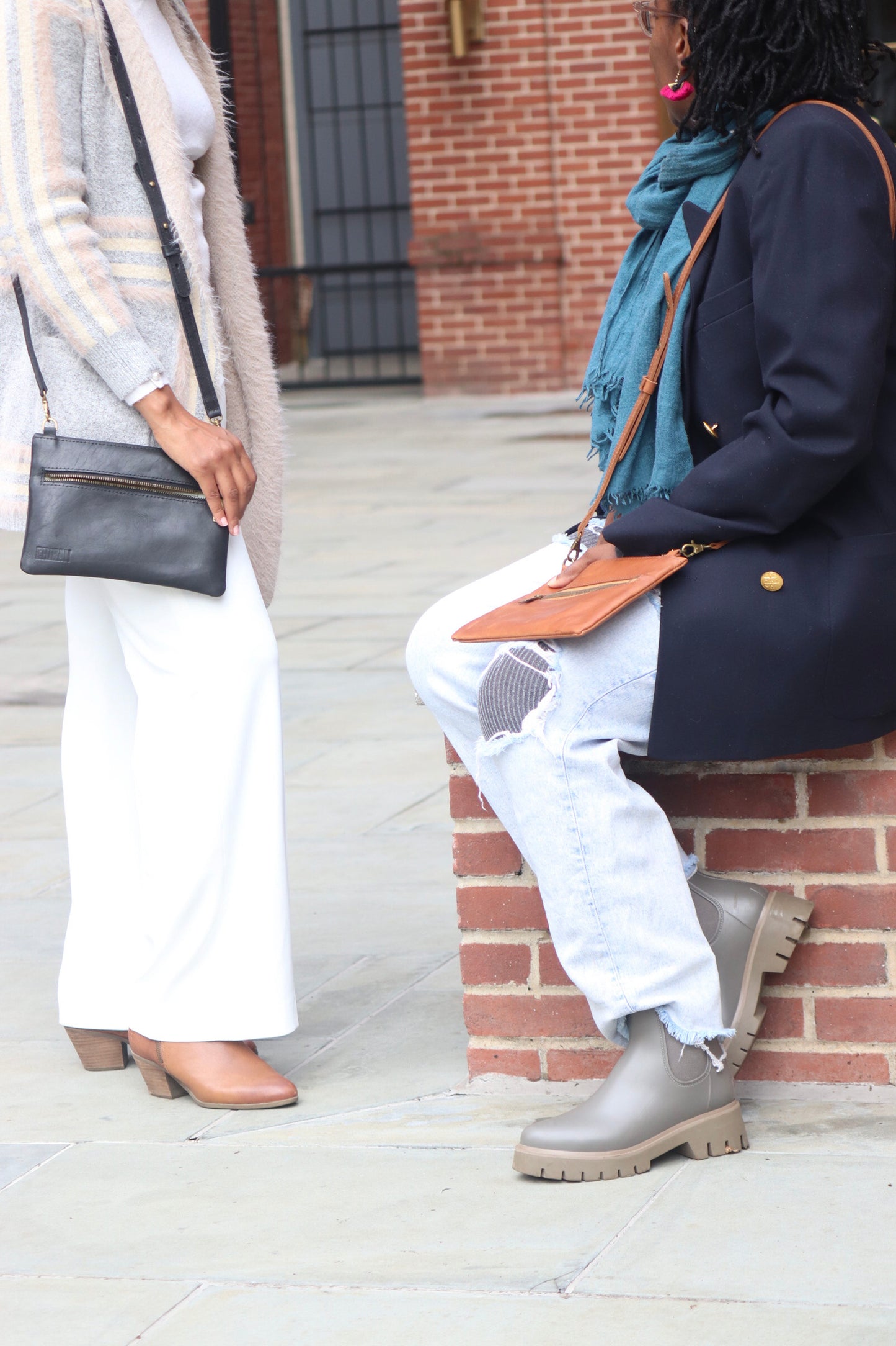 Passport Crossbody with Front Zipper (Convertible)